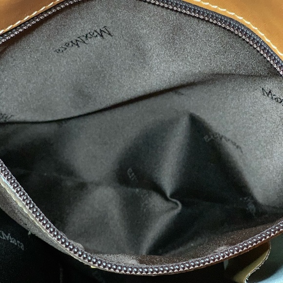 MaxMara Vintage Tan Leather Purse - Picture 5 of 5